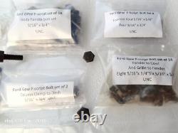 Jeep Ford Gpw WW2 F Script 16 Location Bolts (Set Of 107) high quality repro
