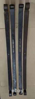 Jeep Willys Ford Gpw WW2 NOS Gpw Script Rear First & Second Leaf Spring Set of 4