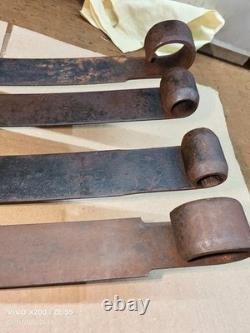 Jeep Willys Ford Gpw WW2 NOS Gpw Script Rear First & Second Leaf Spring Set of 4