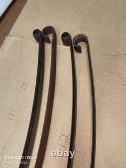 Jeep Willys Ford Gpw WW2 NOS Gpw Script Rear First & Second Leaf Spring Set of 4