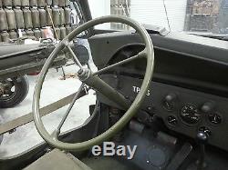 Jeep Willys MB Ford GPW New Reproduction Steering Wheel CJ2A CJ3A G-503