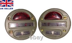 Jeep Willys MB Ford GPW Truck Cat Eye Rear Tail Light 4 Pair-A1064A1065