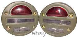 Jeep Willys MB Ford GPW Truck Cat Eye Rear Tail Light 4 Pair-A1064A1065