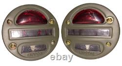 Jeep Willys MB Ford GPW Truck Cat Eye Rear Tail Light 4 Pair-A1064/A1065