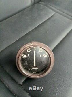 Jeep Willys Mb Ford Gpw ww2 G503 Amp Gauge long needle Good Working Condition