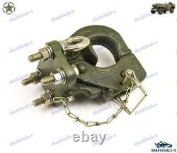 Jeep Willys Pintle Hook Tow Bar Towing Hitch MB GPW Ford Green
