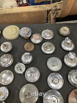 Lot 1930s 1940s 1950s 1960s Gas Caps Chevrolet Ford Dodge Plymouth Hot Rod