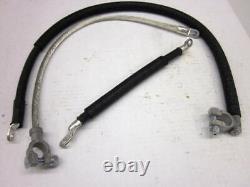 MB GPW Willys Ford WWII Jeep G503 6 Volt Battery Cable Set