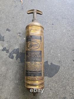 MB GPW Willys Ford WWII Jeep G503 Pyrene Fire Extinguisher and Bracket