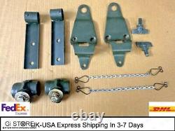 MB GPW Willys Ford WWII Jeep G503 Top Bow Bracket Set F marked -A2754