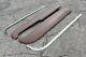 Nos 1959 Ford Mercury Edsel Rear Cruiser Fender Skirts With Stainless Trim Pair