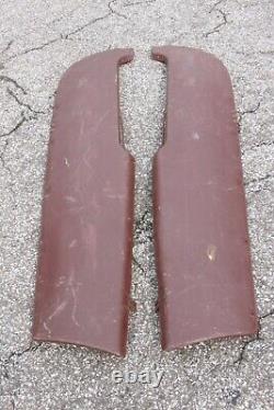 NOS 1959 Ford Mercury Edsel Rear Cruiser Fender Skirts with Stainless Trim PAIR