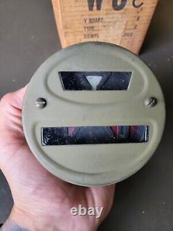 NOS Arrow 6 Volt Black Out Tail Light Lamp Assembly for MB GPW GPA Jeep P# 84934