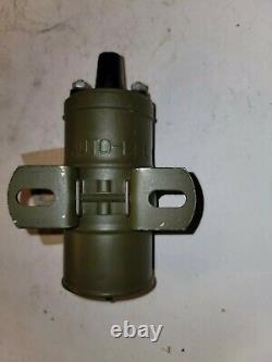 NOS Auto-Lite 6 Volt Ignition Coil Willys MB Ford GPW Jeeps Part# IG-4070-L G503