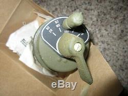 NOS Boxed Willys MB Ford GPW Jeep G503 Dodge Chevrolet Late Rotary Light Switch