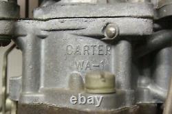 NOS Carter WA-1 1BBL Carburetor 1939 Pontiac Straight 8 Cylinder Engine 432s