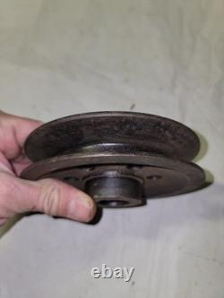 NOS Crankshaft Pulley (Cast) WWII Willys MB & Ford GPW Jeep WO-638113 GPW-6312
