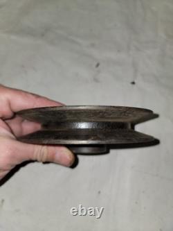 NOS Crankshaft Pulley (Cast) WWII Willys MB & Ford GPW Jeep WO-638113 GPW-6312