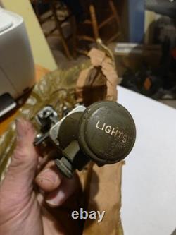NOS Delco Remy Push Pull Switch WWII Willys MB Ford GPW Jeep A-1332 GPW-11649