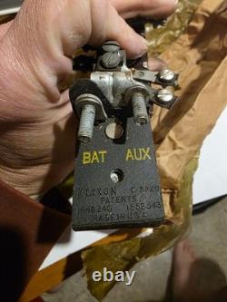 NOS Delco Remy Push Pull Switch WWII Willys MB Ford GPW Jeep A-1332 GPW-11649