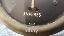 NOS Ford GPW Jeep Willys MB Long Needle Amperes Amp Gauge 22747 Original