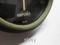 NOS Ford GPW Jeep Willys MB Long Needle Amperes Amp Gauge 22747 Original