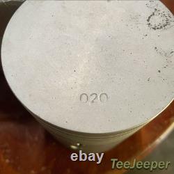 NOS Piston with Pin Set Size 0.20 Jeep Willys Ford MB GPW CJ2A CJ3A L-134 801248