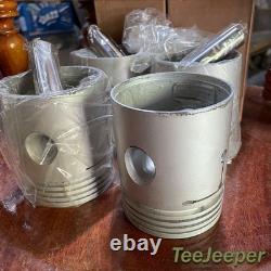 NOS Piston with Pin Set Size 0.20 Jeep Willys Ford MB GPW CJ2A CJ3A L-134 801248