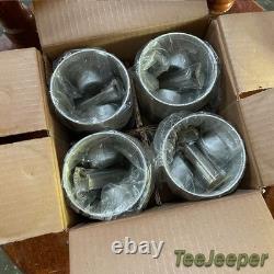 NOS Piston with Pin Set Size 0.20 Jeep Willys Ford MB GPW CJ2A CJ3A L-134 801248