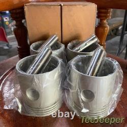 NOS Piston with Pin Set Size 0.40 L-134 Jeep Willys Ford MB GPW CJ2A CJ3A 801248