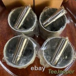 NOS Piston with Pin Set Size 0.40 L-134 Jeep Willys Ford MB GPW CJ2A CJ3A 801248