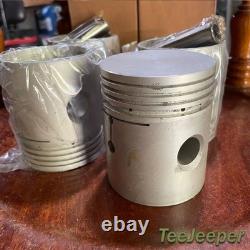 NOS Piston with Pin Set Size 0.40 L-134 Jeep Willys Ford MB GPW CJ2A CJ3A 801248