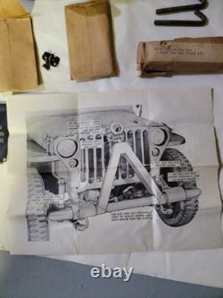 NOS Tow Bar Field Kit WO-A8500 Wooden Tandem Block Willys MB Ford GPW Jeep G503