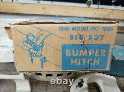 NOS Vintage BIG BOY Trailer Hitch Bumper Clamp Style Flathead Ford Chevy Camper