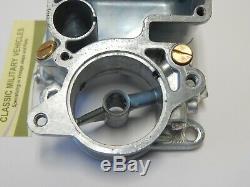 New Carter WO Carburetor Main Body. Willys MB CJ2A Ford GPW Army Jeep G503 Carb