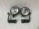 New Headlight Light With Bracket Pair Left & Right For Willys Jeep Mb Ford Gpw