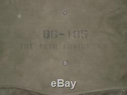 ORIGINAL Military Jeep (Willys MB Ford GPW) BG-185 Canvas Radio Cover