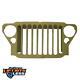 Omix-ada 12021.99 Stamped 9 Slot Grille For 1941-1945 Jeep Mb/ford Gpw