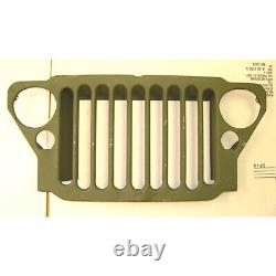 Omix-ADA 12021.99 Stamped 9 Slot Grille for 1941-1945 Jeep MB/Ford GPW