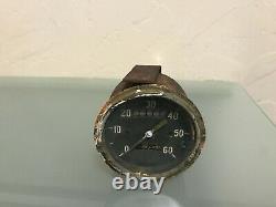 Orig Early Slat Grill Willys MB Jeep Speedometer Speedo Ford GPW Long Needle