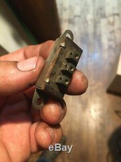 Original 1910-20 39s Underdash 3 Posi Light Switch for Parts/Restoration OEM