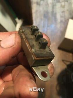 Original 1910-20 39s Underdash 3 Posi Light Switch for Parts/Restoration OEM
