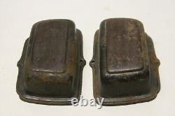 Original 1920's 30's Interior Rear Ashtray Housings Bezels Chevrolet Ford Mopar