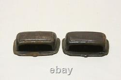 Original 1920's 30's Interior Rear Ashtray Housings Bezels Chevrolet Ford Mopar