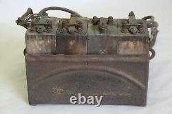 Original 1920's Ford Fordson Tractor Model T Ignition Coil Buzz Box with 4 Coils