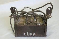 Original 1920's Ford Fordson Tractor Model T Ignition Coil Buzz Box with 4 Coils