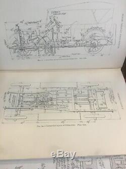 Original 1922 Chassis Auto Early Engineering Antique Vintage Auto OEM Diagrams