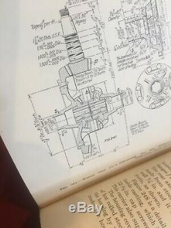 Original 1922 Chassis Auto Early Engineering Antique Vintage Auto OEM Diagrams