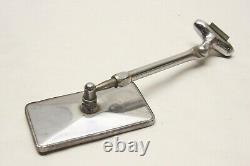 Original 1930's Car Truck Exterior Chrome Door Lip Clamp Mirror Chevy Ford Mopar