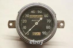 Original 1932 Ford Stewart Warner 90 MPH Speedometer Gauge TROG Flathead V8